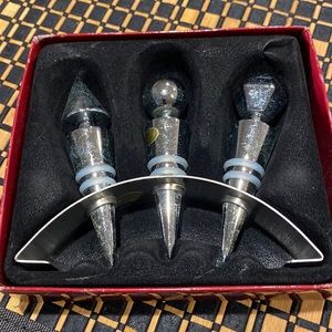 3 piece wine stopper